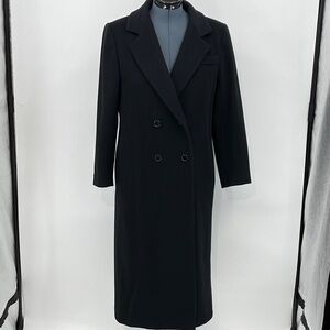 A’Leet by KAREN Elegant Black Double-Breasted Coat NO TAG, MEASURES SMALL